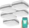 5 détecteurs de fumée design connectés RWM-190.app [VISORTECH]