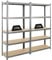 PROREGAL Mega Deal 2X Schwerlastregal Ragnar 180x90x40 cm mit Fachlast 175kg Grau Garagenregal Kellerregal Werkstattregal Lagerregal Steckregal