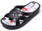 JOMIX Chanclas Mujer Piscina Sandalias Plataforma Mujer Verano Comodas Chanclas con Cuña Playa Mar Baño Ducha Zapatillas Casa Chanclas de Goma EVA, Negro, 40 EU