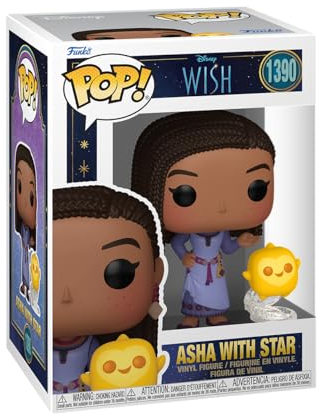 Funko POP! & Buddy: Disney Wish - Asha - Figura in Vinile da Collezione - Idea Regalo - Merchandising Ufficiale - Giocattoli per Bambini e Adulti - Ad Icons Fans - Figura per i Collezionisti