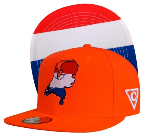 Capiche [99+ VARIATIONEN] Snapback Cap - Kappe - Baseball - Mütze - Kunst - Unisex - Schirm - Männer - Herren - Damen - [Nations] - The Netherlands