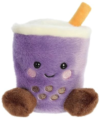 Aurora Adorable Palm Pals Tart Taro Boba Stofftier im Taschenformat – Spiel im Taschenformat – Sammelspaß – Lila 12,7 cm Violett