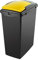 All-Green 40L Large Plastic Recycling Bin - Yellow - Lifting Lid