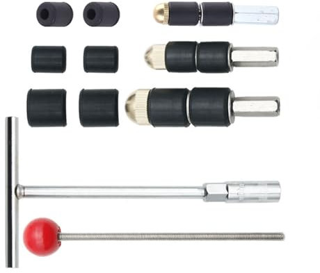 Kit de Tapón de Agua para Tuberías, Reparación de Fugas de Acero Inoxidable, Herramienta de Bloqueo de Agua Termofusible, Agujas para Tuberías de Agua, Fusión en Caliente para