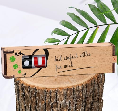 TUZELIYA Geschenke für Frauen - Du bist einfach Alles für mich - Duplo Geschenkbox - Geschenkideen für Frauen, Freundin, Lieblingsmensch, Geschenke Kleinigkeiten - OHNE Duplo