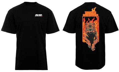 Call of Duty: Black Ops 6 Oversize T-Shirt Hellhound Black XXL