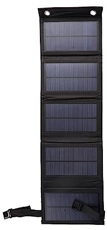Chargeur De Panneau Solaire 80/20W panneau solaire pliable Portable USB 5V étanche cellule solaire chargeur de batterie d'alimentation Mobile extérieur for le chargement de téléphone(80W 5 solar panel
