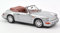 OPO 10 - Auto in Miniatura Compatibile con Porsche 911 Carrera 2 Cabriolet 1990 Argento Scala 1:18 Norev - 187330