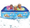 Piscina Hinchable,Piscina Hinchable Infantil 120x 85x 30CM,Piscina Hinchable Rectangular,Piscina Inflable Infantil Niños,Piscina Hinchable de Bebés,Piscina de Jardín Exterior Interior
