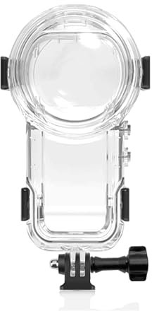 Custodia Subacquea Per Telecamere D'azione 60m Sott'acqua Sigillato Design Ad Alta Trasmittanza Otticaled Lens Per Fotocamera 360