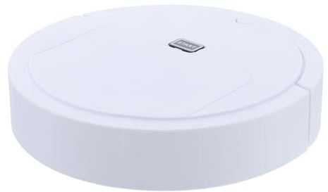 SOIMISS Robot Aspirateur Électrique pour Garçon et Filles, Simulation de Nettoyage Silencieux en Abs Blanc, Éducatif Cognitif, Maison de Jeu, 1 Pièce