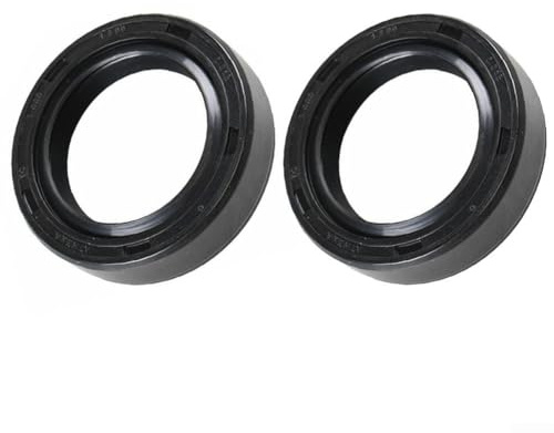 Feeshoppher Confezione da 2 guarnizioni per asse per motozappe, sostituisce OEM 921-04031 9621 49-051, guarnizioni in gomma 1 ID x 1,5 OD x 3/8 di spessore, compatibile con parti di tosaerba GW