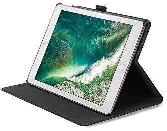 Tucano IPDP2CM-BK Cosmo Hartschalencase mit Variabler Stand- und Drehfunktion für Apple iPad Pro, 32,766 (12,9 Zoll) schwarz