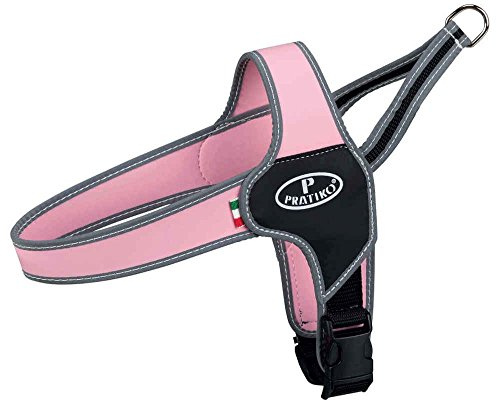 Trixie Pratiko Norwegergeschirr, Apollo, Pink, Größe XS: 33-40 cm