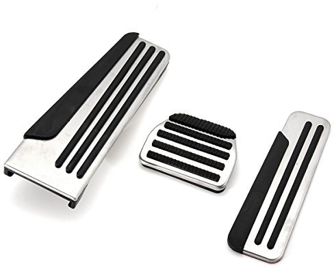 Alamor Fußstützen-Pedal für Infiniti G25, G35, G37, Q50, Q60, EX25, QX50, QX70, 3 Stück