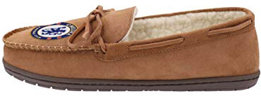 FOCO Premier League Football Chelsea Fan House Shoes Moccasin Slippers Mens Size 10-11