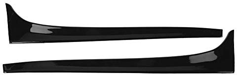 Heckspoiler für 7, Qiilu 2 Stück ABS Heckscheibe Seitenflügel Spoilerabdeckung für 7 14-19