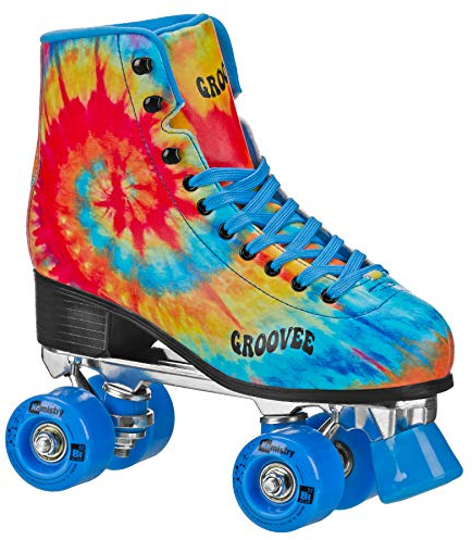 Groovee Freestyle-Rollschuhe mit Batikfärbung