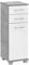 Schildmeyer Nitro Highboard 136973, steingrau/weiß matt, 30,3 x 32,6 x 88,6 cm