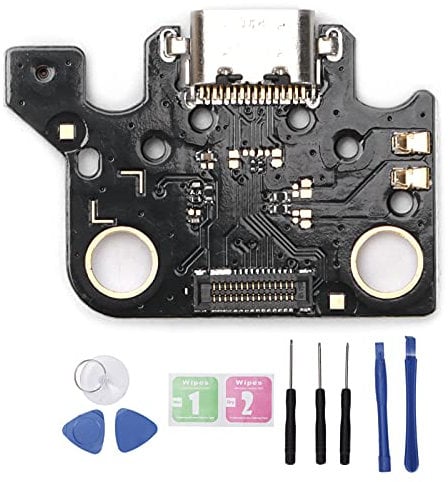 Annadue USB Charging Port Dock Connector Flex Cable Replacement Parts with Tool Kit for Tab A7 10.4inch SM‑T500 T505.