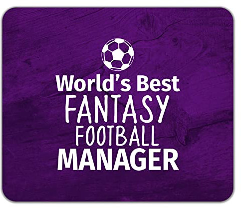 Shopagift World's Best Fantasy Football Manager Mouse Mat Pad 24cm x 19cm
