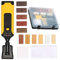 19Pcs Laminate floor repair kit, Furniture Repair Kit, Wax Heating repair Gun for Wax Laminate vinyl PVC Worktop Flooring repair 11 Colors Wax Blocks Chips Remover, Damaged Laminate Vinyl Floor Repair
