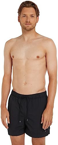 Tommy Hilfiger Maillot De Bain Homme Medium Drawstring Long, Noir (Black), S