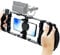 [Multiuso] JJC - Supporto video universale per smartphone + kit di controllo remoto Bluetooth per iPhone 15 14 13 12 11 Pro Max Huawei Samsung Mobile Phone Video Stabilizzatore portatile per riprese