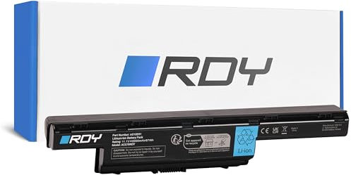 RDY Laptop Akku AS10D31 AS10D41 AS10D51 AS10D71 AS10D75 AS10D81 Notebook Batterie für Acer Aspire 5733 5750 5741 5741G 5742G 5750G E1-531 E1-531G E1-571G (Kapazität: 6000 mAh 11.1V)