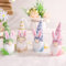 4 Stück Wichtel Ostern Deko Osterdeko Frühlingswichtel Osterwichtel Wichtel Frühling Osterhase Gnom Wichtel Figuren Frühlingsdeko Osterdekoration Plüschpuppen Geschenke für Kinder Familie
