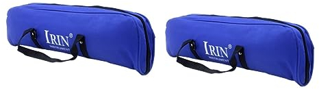 OFFSCH 2stücke Melodica Aufbewahrungstasche Tasten Melodica Mit Ergonomischem Griff Tragbar Und Langlebig Für Musiker Und Reisen Blau