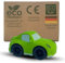 BIOPLAY® Spielzeugrennauto Porsche-Style grün | Bio Kunststoff | Nachhaltiges Spielzeug ab 18 Monate für Jungen und Mädchen | Indoor und Outdoor