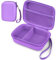 Ainiv Kinder Kamera Tasche Kompatibel mit Gofunly/für NUOTUN Digital Kamera. für Bitzee Interaktives Spielzeug, Sofortbildkamera Aufbewahrungsbox für Kabel, Speicherkarte und Zubehör (nur Tasche-Lila)