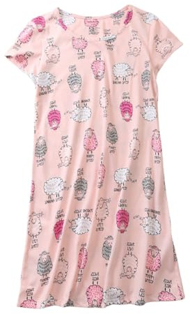 flintronic Women Nighties, Women's Cotton Nightdress Above Knee, Nighties for Women for Summer Longwear Sleepwear