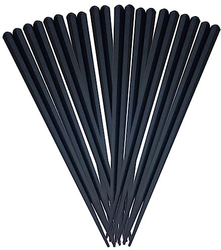 Cabilock 10pares Palillos Sushi Japoneses Lisos Ligeros Accesorios Cocina Picnic