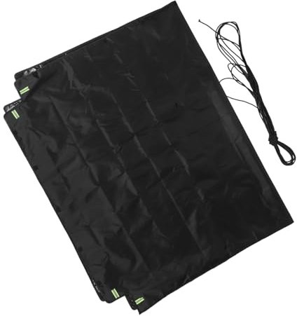 SEWOART Heavy Duty Tricycle Trailer Tarpaulin Oxford Fabric Truck Bed Cover Foldable Utility Cart Protector for Outdoor Camping