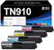 4er-Pack TN-910 TN910 Toner Set Kompatibel für Brother TN-910 TN910 TN 910 HL-L9310CDW HL-L9310CDWT HL-L9310CDWTT MFC-L9570CDW MFC-L9570CDWT (Schwarz/Cyan/Gelb/Magenta)
