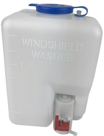 Garneck Front Washer Fluid Reservoir mit Langlebiger Pumpe für Auto Windschutzscheiben waschanlage Geeignet für Suv Lkw Anhänger und Offroad fahrzeuge