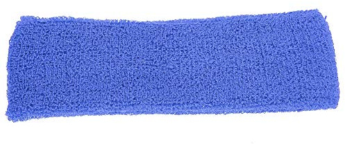 kaisudiAP Unisex-Sport-Haarband, elastisch, atmungsaktiv, weich, warm, schweißabsorbierend (Hellblau)