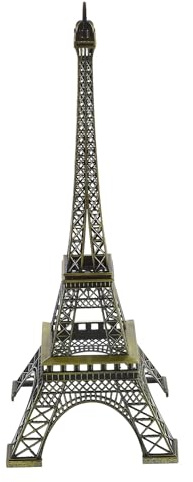 Hemobllo Eiffelturm Modell als Dekorative Statue aus Zinklegierung | Modellbau Eiffelturm, Eiffelturm Gross, Türme zur Partydekoration, Robust und Sammelbar