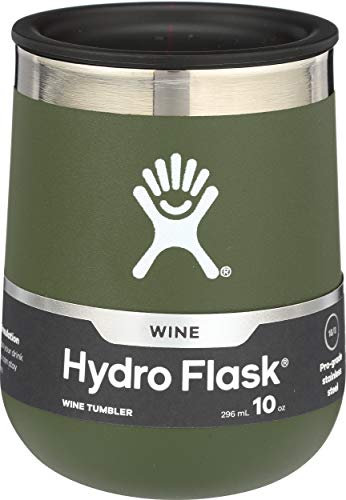 Hydro Flask Unisex – Erwachsene Wine Tumbler Trinkflasche, grün, 1 Stück (1er Pack)