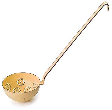 Riess - CLASSIC - Schaumlöffel Schaumkelle Emaille (goldgelb)