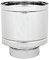 Fumaiolo a botte 4 venti inox base tonda innesto M maschio (130mm)