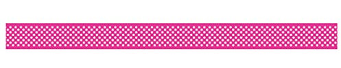 Ursus 59050021 - Masking Tape, Punkte, pink, Klebeband aus Papier, ca. 15 mm x 10 m, einseitig bedruckt, lösungsmittel und säurefrei, ideal für Scrapbooking