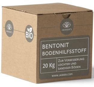 Bentonit Granulat 20 Kg für ca. 400 m² verbessert die Bodenstruktur von sandigen Böden