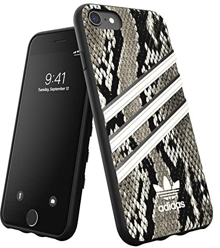 adidas Originals Designed for iPhone 6/6S/7/8 Case Snake Print Cover - Black