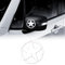 4R Quattroerre.it 17118 Adesivi Stella Army Militare per Jeep Renegade Specchietti, Diametro 9 cm, Bianco, 2 Pezzi
