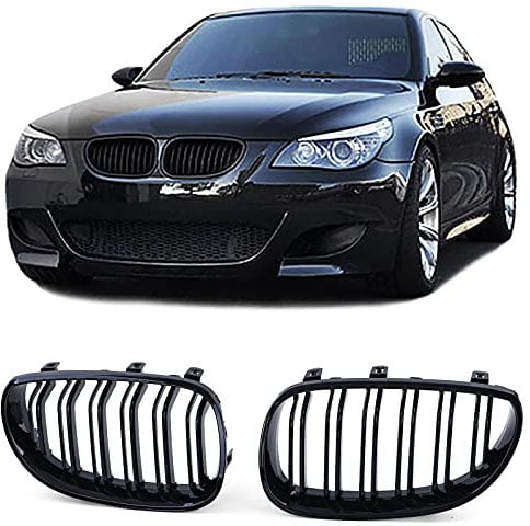 Sport Kühlergrill Doppelsteg Performance Glanz passend für BMW 5er E60 E61 03-10