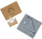 Räuberella® Kuscheldecke-Baby in Grau I 120x120 cm I Weiche Musselin-Decke aus 100% Bio-Baumwolle I Waschbare Babydecke-Musselin ideal als Neugeborenen-Geschenk