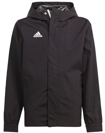 adidas Mixte enfant Entrada 22 All-Weather Jacket, Black, 5-6 Years